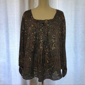 Allen B 3/4 Sleeve Top Size XL